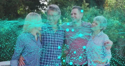 Designer running Python script, assembling two-layer montage and tuning opacity Video stock 330195088