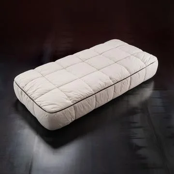 Designer single bed Stock Photos