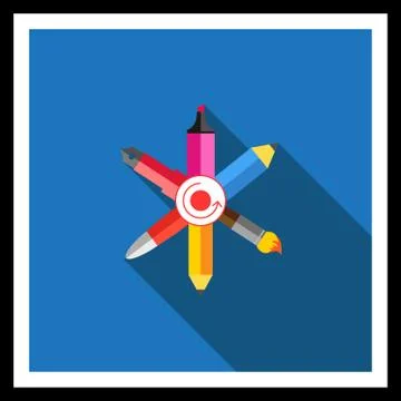 Designer tools Stock-Illustration