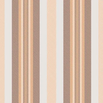 Designer vector pattern stripe, peach fabric lines background. Stage seamle.. Illustrazione stock