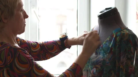 Designer at work in studio Stock Footage 68046454