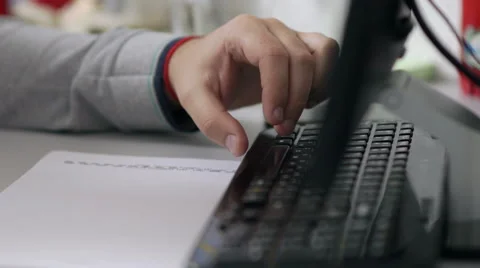 Designer working with graphics tablet Stock Footage 68811473