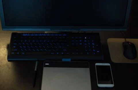 Designer Workplace Stock Photos