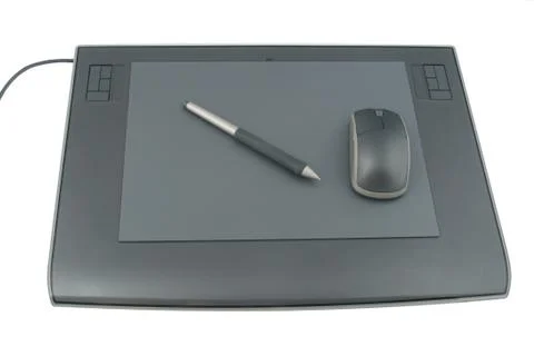 Designer's tablet Stock-Fotos