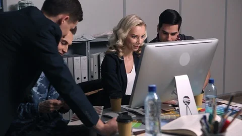Designers at Work Stock Footage 89153293