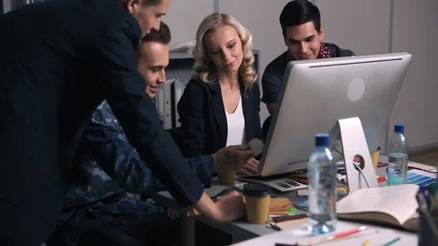 Designers at Work Stock Footage 89153337