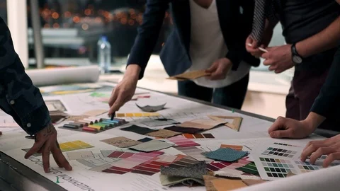 Designers at Work Stockbeeldmateriaal 95167879