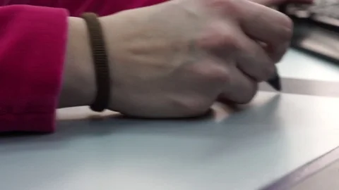Designers working at textile studio. Vídeo Stock 72564412