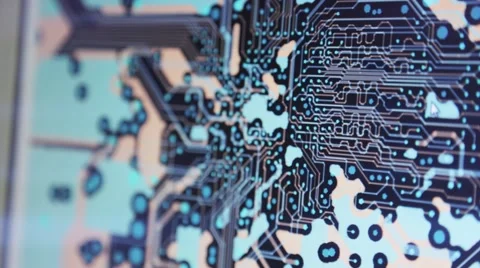 Designing circuit 스톡 동영상 55141906