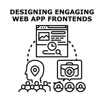 Designing engaging web application user interfaces Illustration