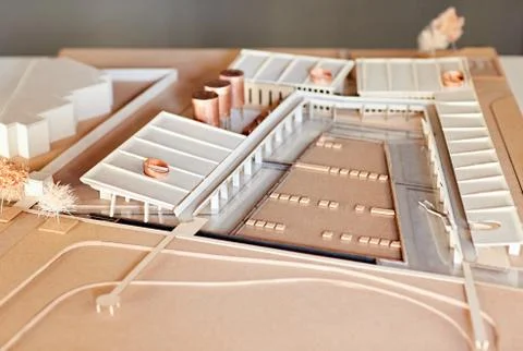 Designing new building developments Stock Photos