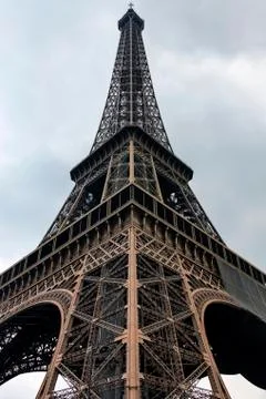 Designs and architecture of the Eiffel Tower. Foto stock