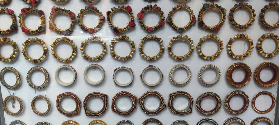 Desiner bangles Stock Photos