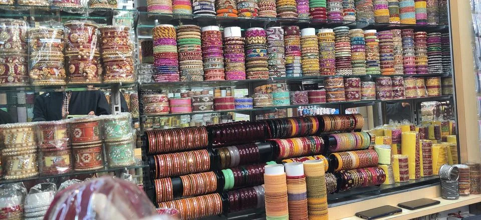 Desiner bangles 스톡 사진