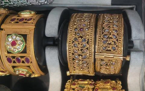 Desiner bangles Stock Photos