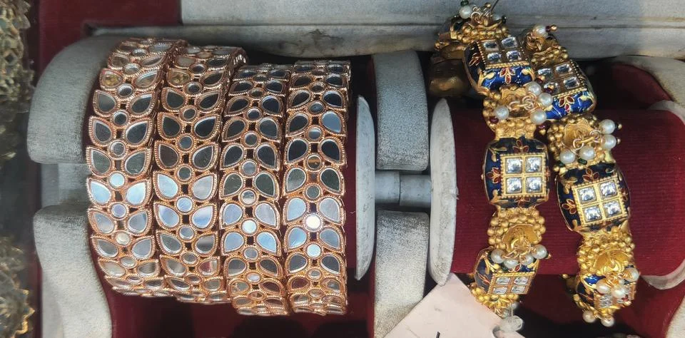 Desiner bangles Stock Photos