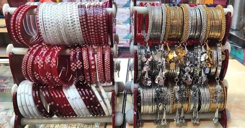 Desiner bangles Stock Photos