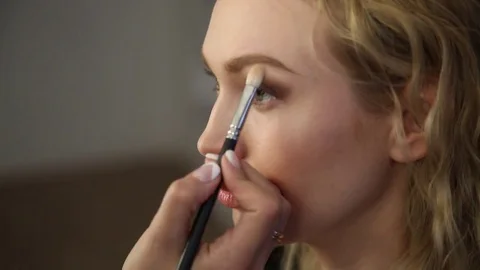 Desing of eyebrows Video stock 73830817