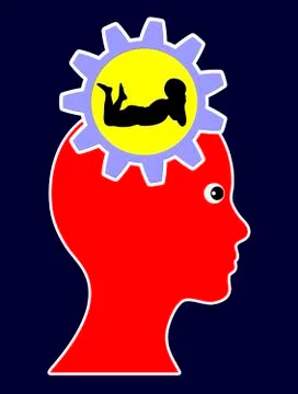 Desire for Children Illustrazione stock