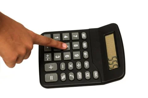Desk Calculator Stock Photos