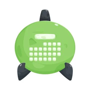 Desk calendar Illustrazione stock