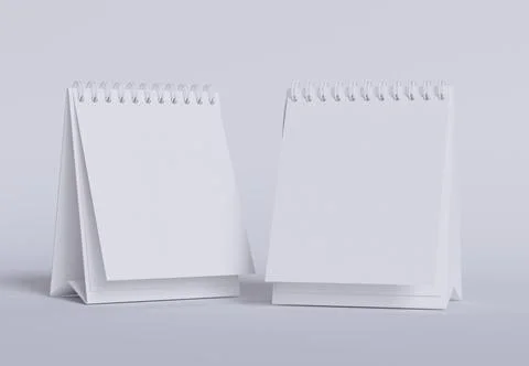Desk Calender 3d rendered Stock Illustration