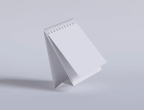 Desk Calender for office Illustrazione stock