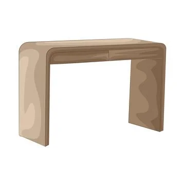 Desk Illustration Stock Illustration