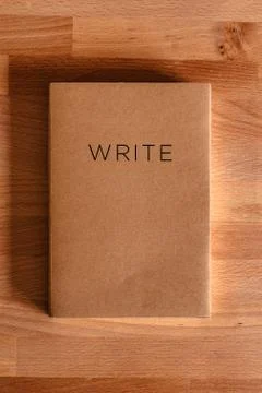 Desk Journal Stock-Fotos