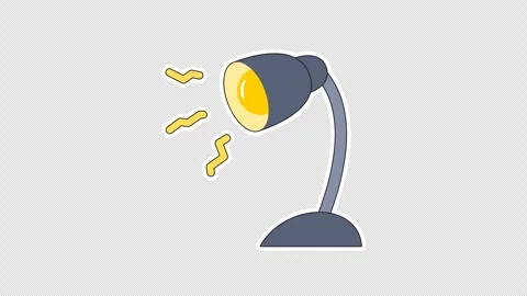 Desk lamp 스톡 동영상 336413816