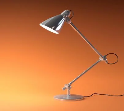 Desk lamp Stock Illustration