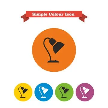 Desk lamp Stock-Illustration