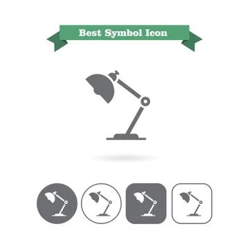 Desk lamp Stock-Illustration