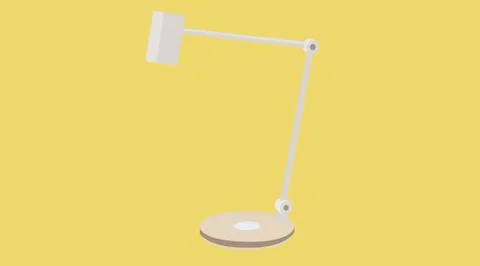 Desk Lamp Illustrazione stock