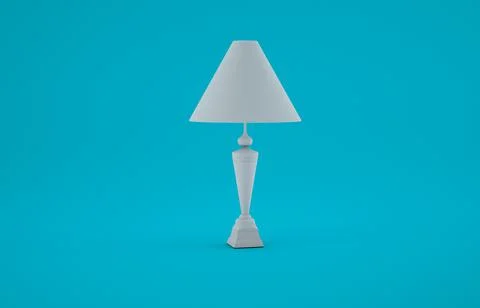 Desk lamp Illustrazione stock
