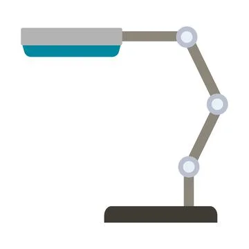 Desk lamp Stock Illustration