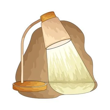 Desk Lamp illustration Stock Illustration