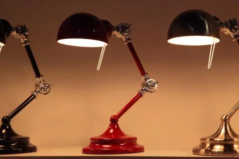 Desk lamp Stock Photos