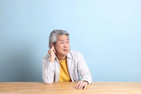At the Desk Stock Photos