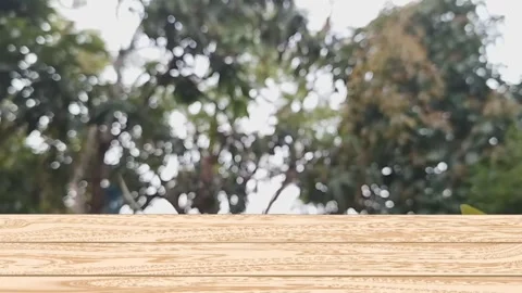 Desk video with blurred background 库存影片 247532698