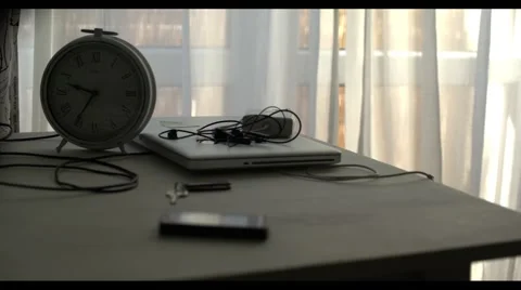 Desk by the window Stock-Footage 55441831