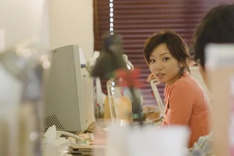 Desk Work Stock Photos