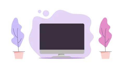 Deskop screen animation concept Stock Footage 170226060