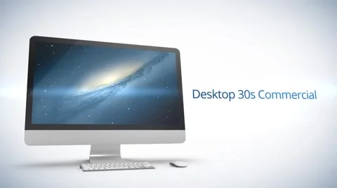 Desktop 30s Commercial - After Effects Template 스톡 After Effects