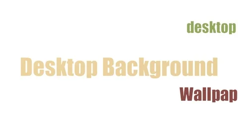 Desktop Background Animated Word Cloud On White Background Stock Footage 103096783