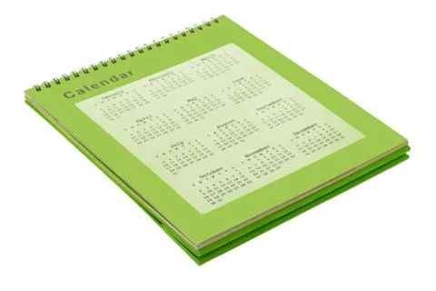 Desktop calendar Stock Photos