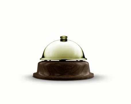 Desktop call bell Stock Photos