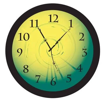 Desktop clock concept Desktop clock concept, vector illustration Copyright... Stock Photos