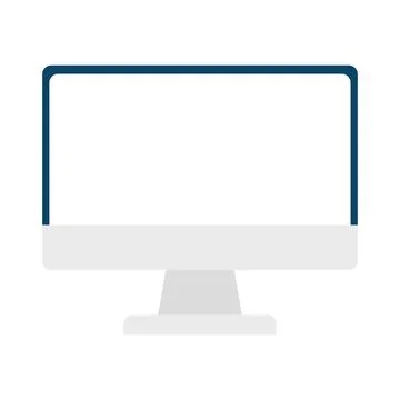 Desktop computer device イラスト素材