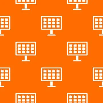 Desktop of computer with folders pattern seamless 스톡 일러스트